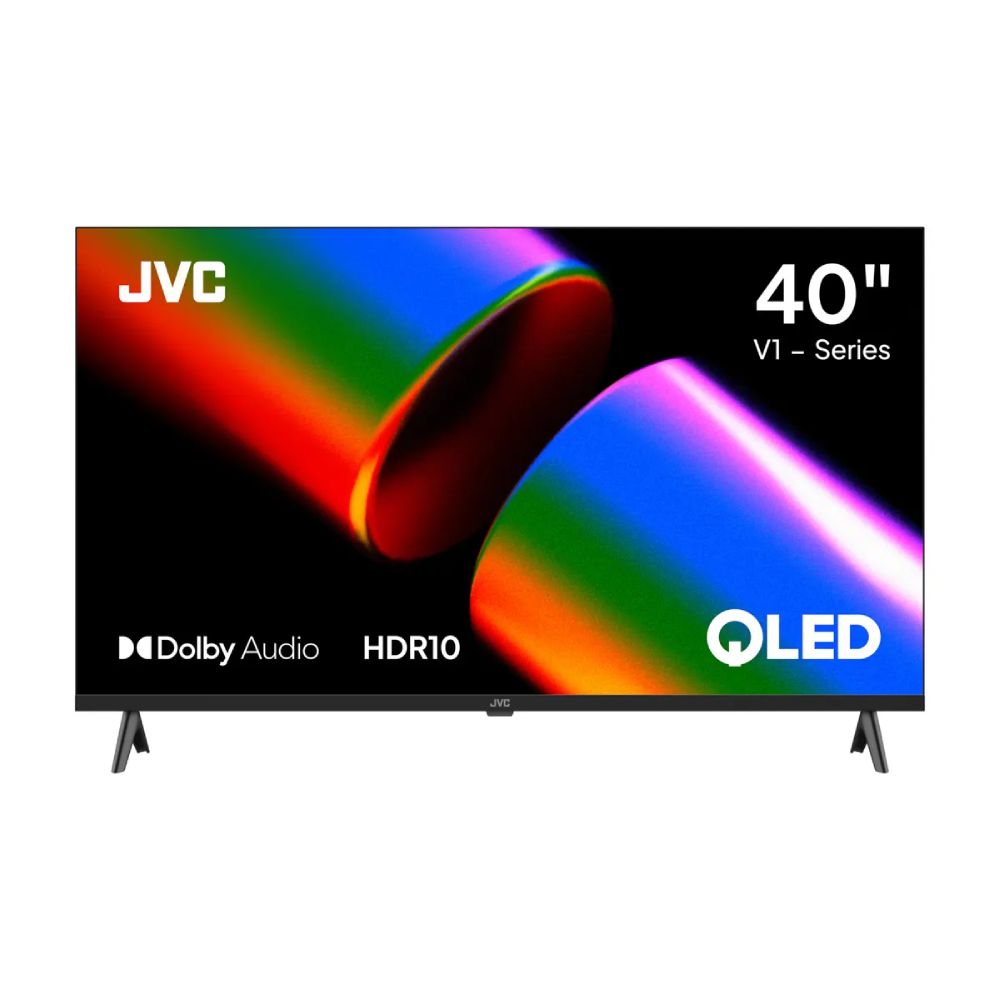 Smart TV JVC 40  Full HD QLED  Google TV  LT-40KB758