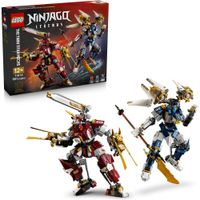LEGO NINJAGO ROBOTS TITANES GEMELOS 1186 PIEZAS