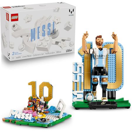 LEGO LIONEL MESSI PACK COLECCIONISTA 1027 PIEZAS