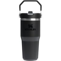 STANLEY ICEFLOW 2.0 FLIP STRAW TOMATODO CON ASA 14 OZ / 414 ML | BLACK 2.0