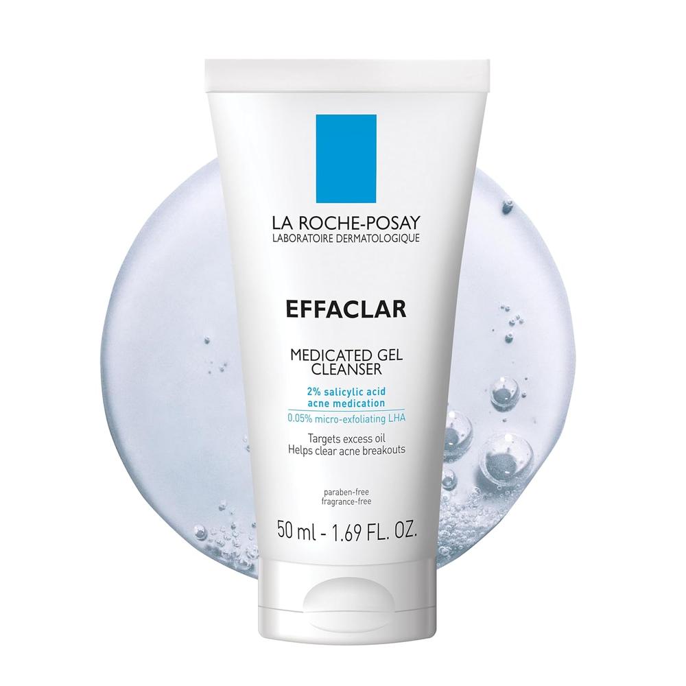 GEL LIMPIADOR MEDICADO ÁCIDO SALICÍLICO 2% EFFACLAR LA ROCHE-POSAY 1.7 OZ / 50 ML