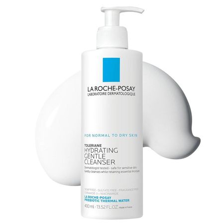 LIMPIADOR FACIAL HIDRATANTE SUAVE TOLERIANE LA ROCHE-POSAY 13.5 OZ / 400 ML