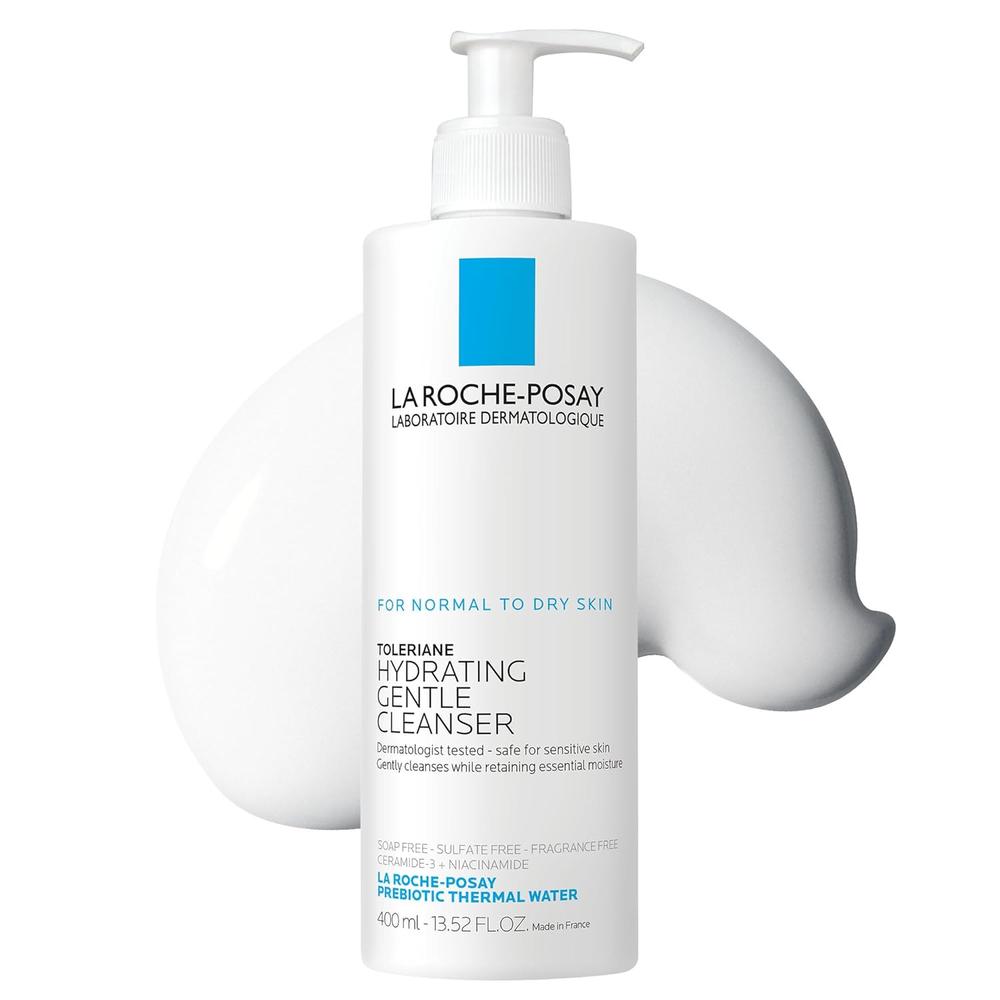 LIMPIADOR FACIAL HIDRATANTE SUAVE TOLERIANE LA ROCHE-POSAY 13.5 OZ / 400 ML