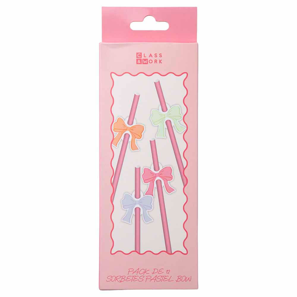 Pack de 12 Sorbetes Pastel Bow CLASS&WORK