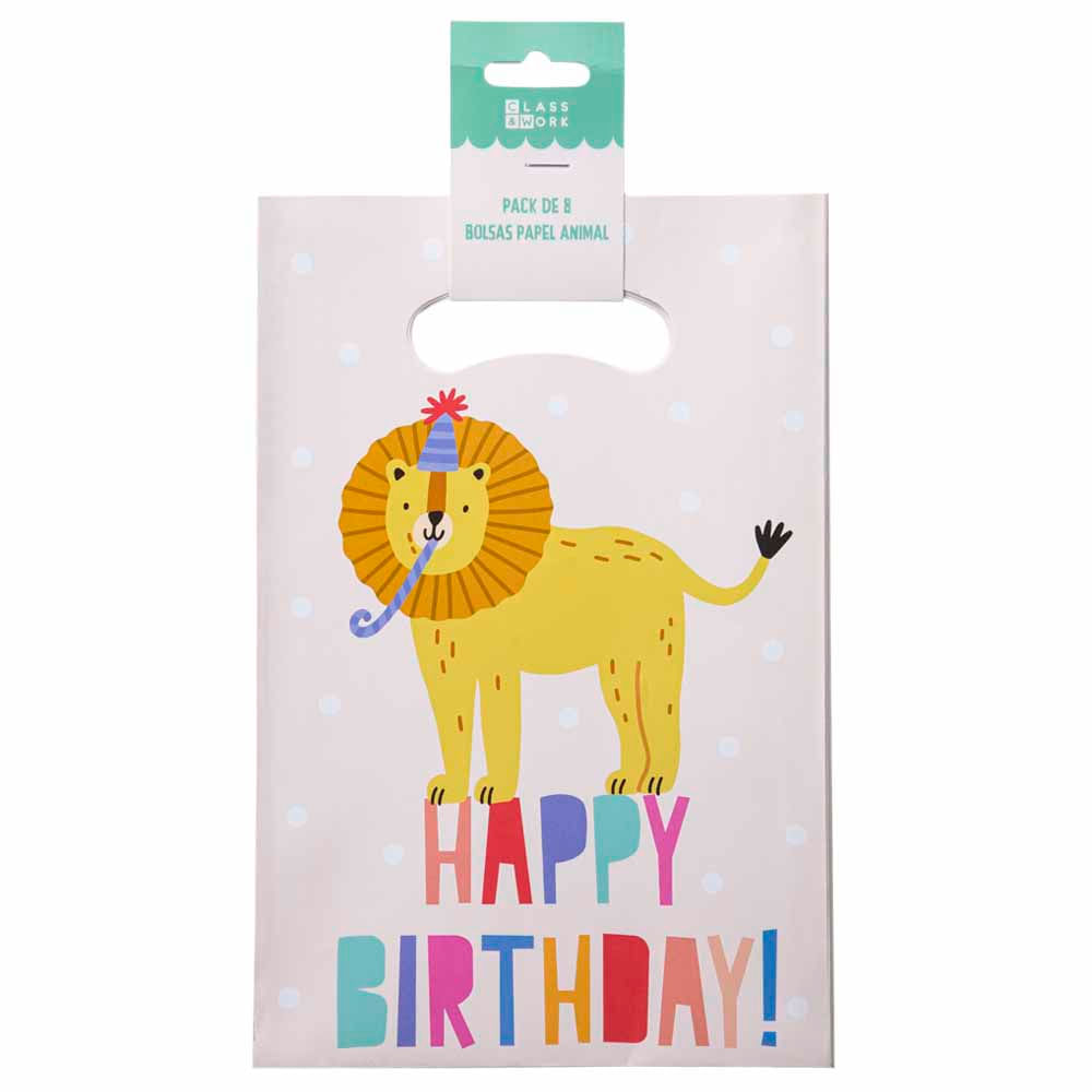 Pack de 8 Bolsas de Papel Animal CLASS&WORK