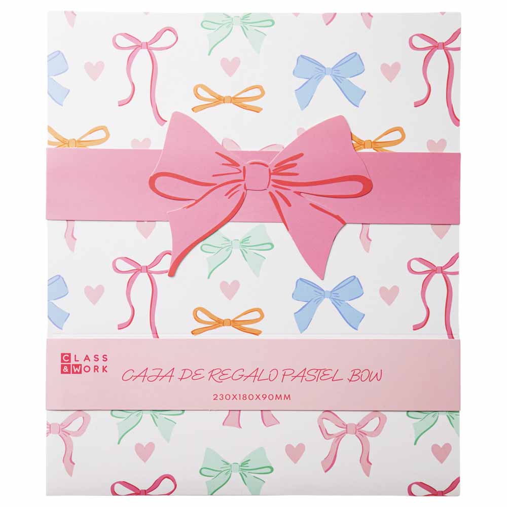 Caja de Regalo Pastel Bow CLASS&WORK