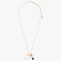 Collar con dije de BaubleBar Diamante Amarillo