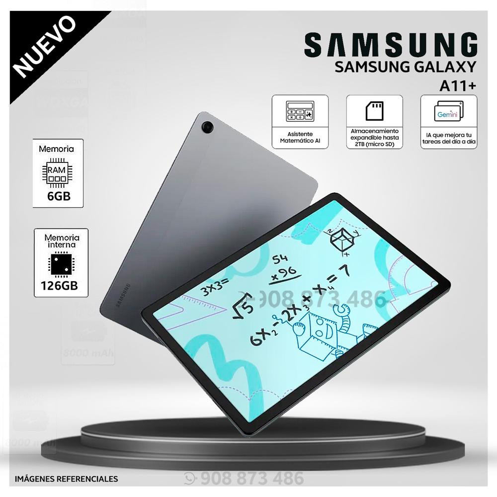 Tablet Samsung GALAXY TAB A11 Plus 6GB 128GB 11 Pulgadas - Graphite