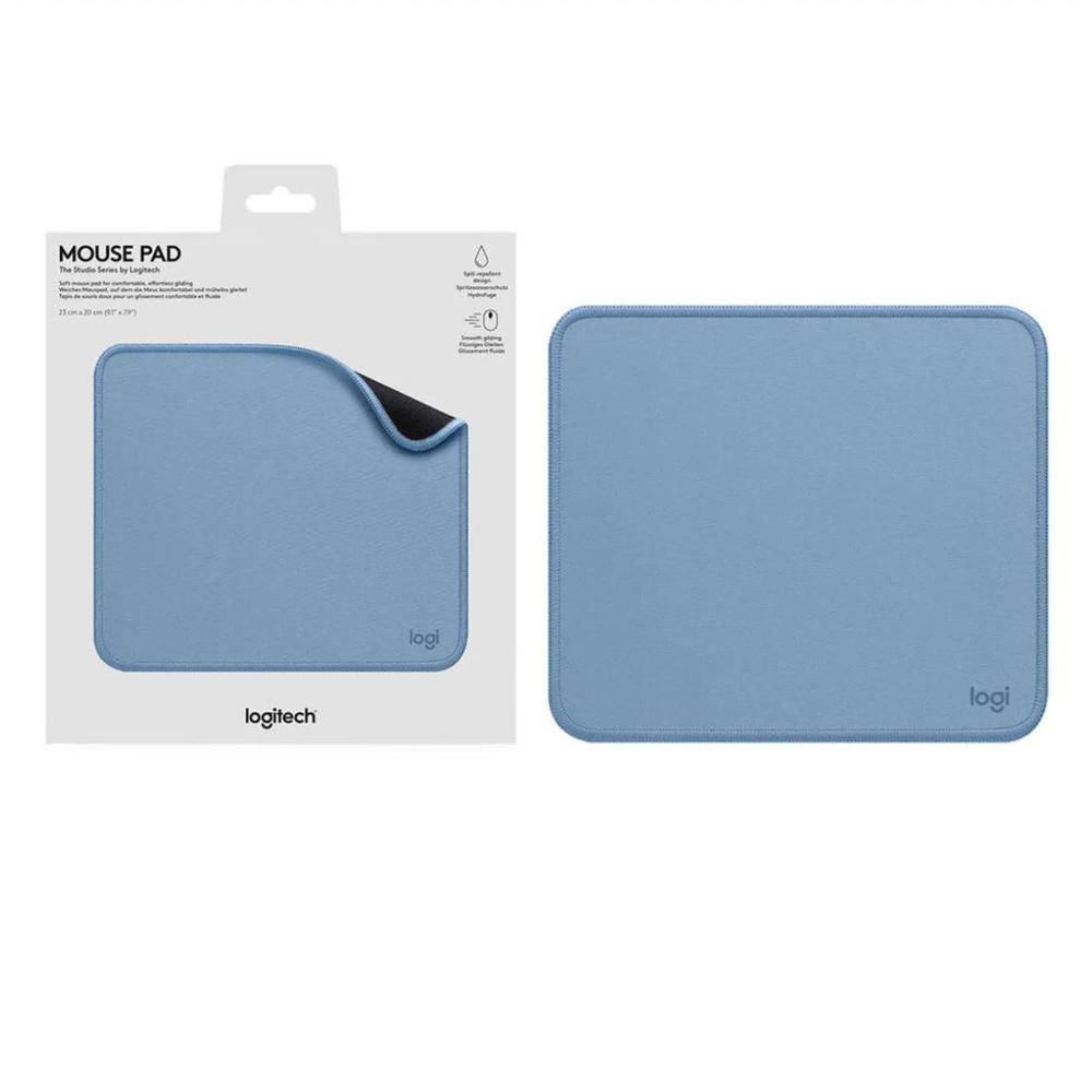 PAD MOUSE BLUE GREY ANTI-SALPICADURAS 200X230MM