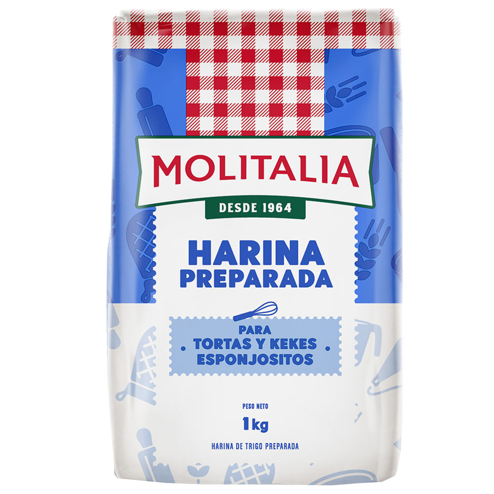 Harina MOLITALIA Preparada Bolsa 1kg