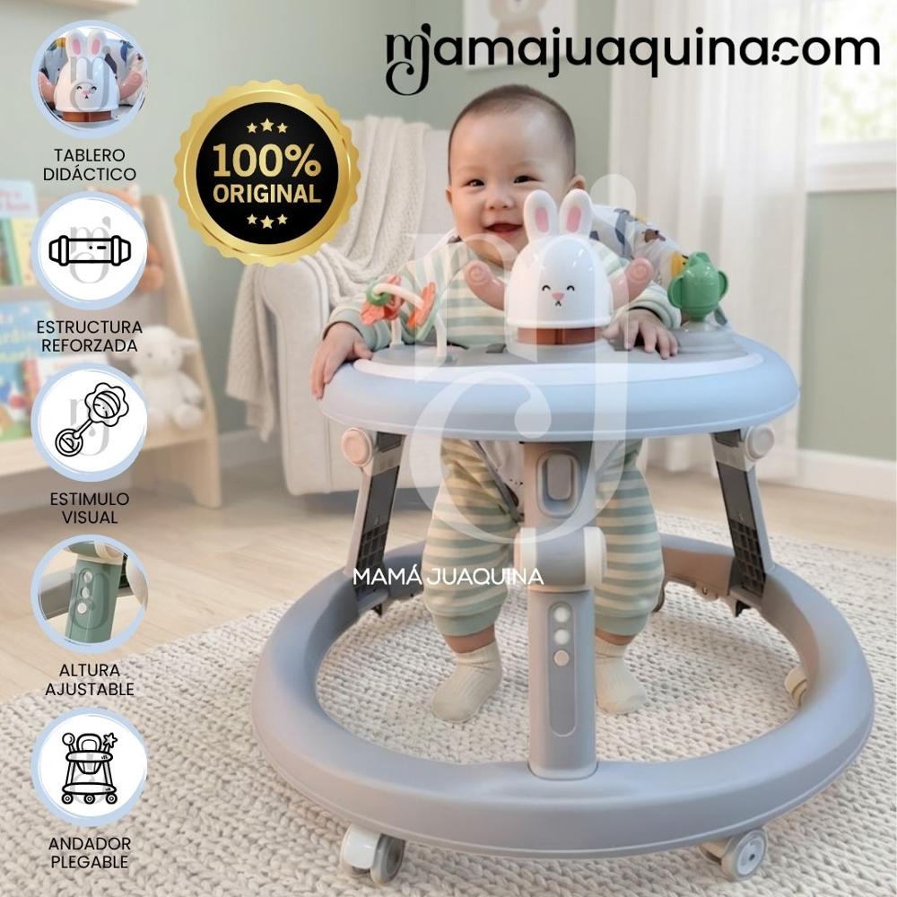 Andador con Tablero Didáctico LONNY Edición Especial Gray