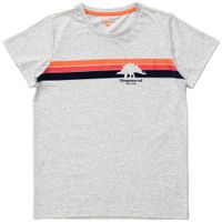 Polo Rayas Dino Manga Corta Algodón EUREKA Niño