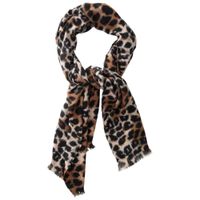 Pashmina Leopardo Color Marrón SINGULAR