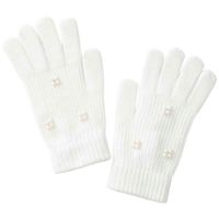 Guantes para Adulto Color Blanco Hueso SINGULAR