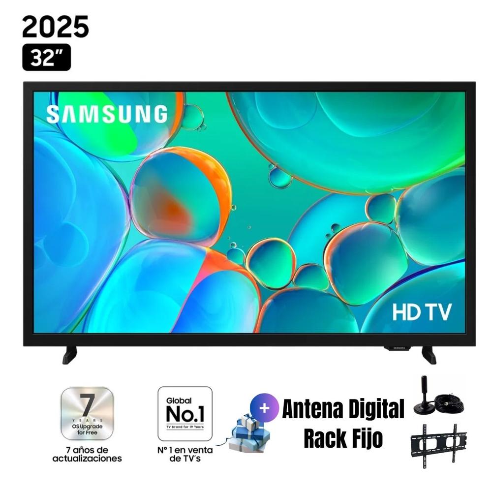 Televisor Samsung Smart TV 32'' HD UN32H5000FGXPE - Ant - Rack Fijo