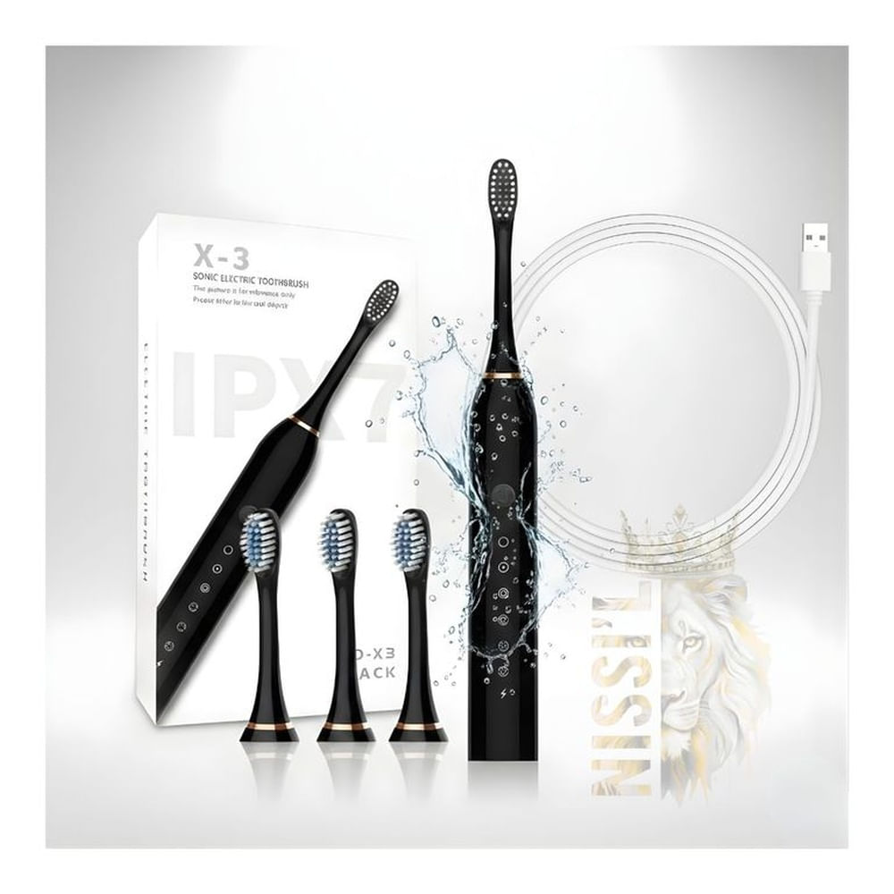 CEPILLO DE DIENTES RECARGABLE FACIL DE USAR