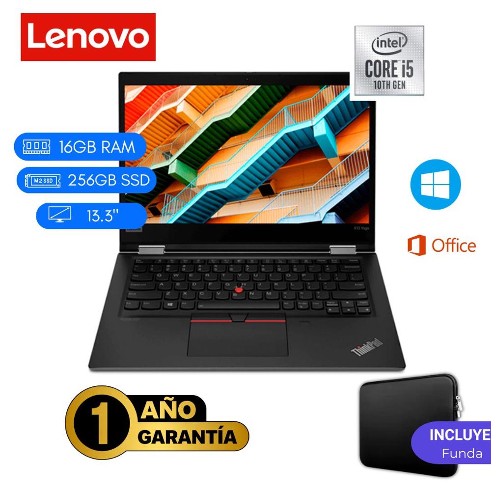 LENOVO THINKPAD X13 YOGA seminueva - CI5 10MA - 16GB DDR4 -256GB SSD - 13.3  TOUCH