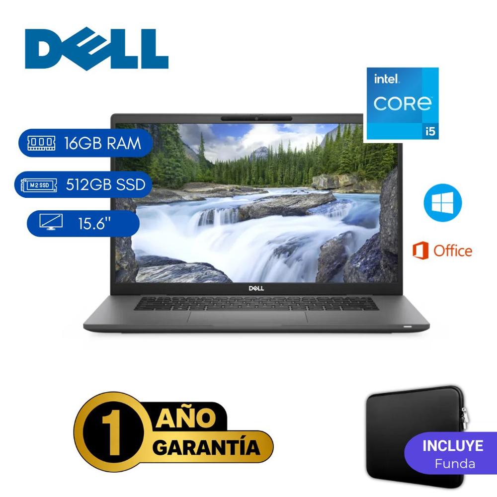DELL LATITUDE 7520 seminueva - CI5 11VA - 16GB DDR4 - 512GB SSD - 15.6 Pulgadas
