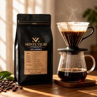 Café de especialidad MONTE VIEJO En grano 500g