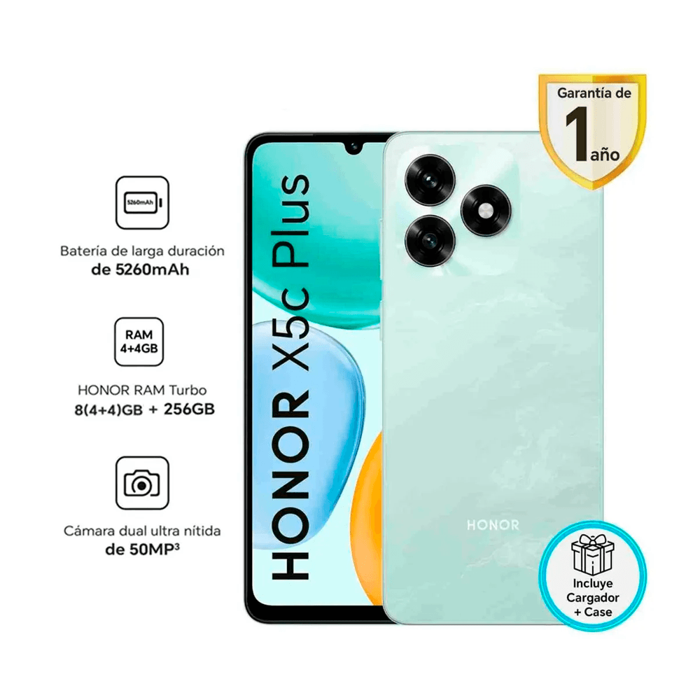 CELULAR HONOR X5C 4RAM 128GB CYAN