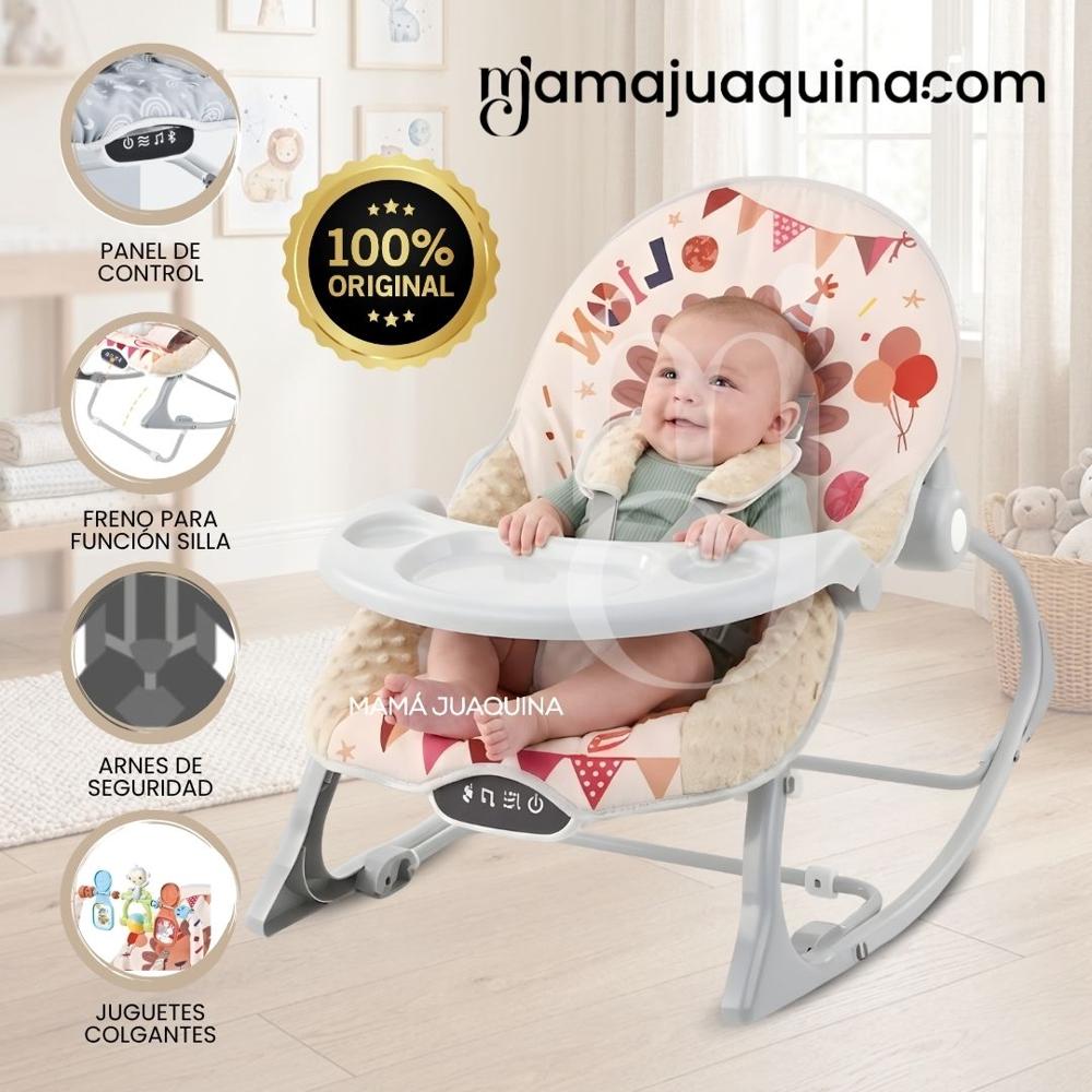 Silla Mecedora NARAN con Juguetes Didácticos Beige