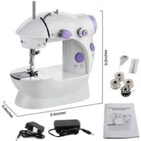 Maquina de Coser Portatil  con Mesa y Pedal