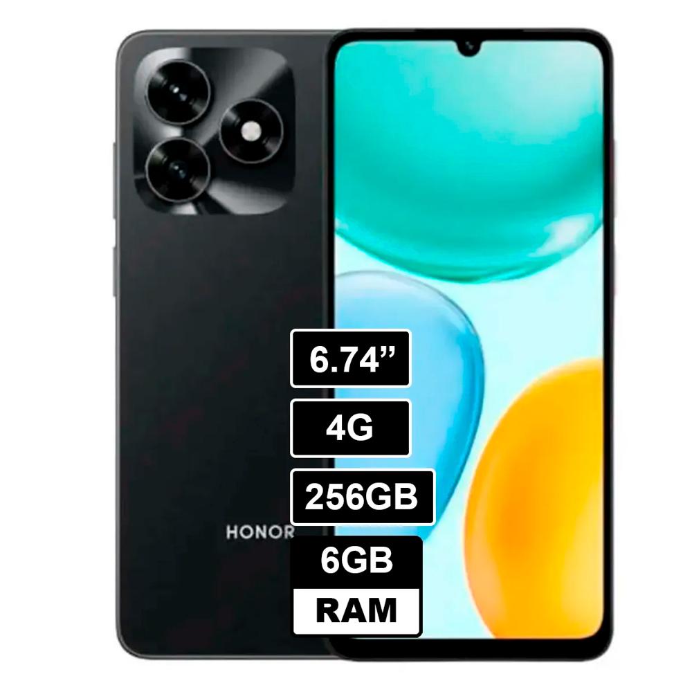 CELULAR HONOR X5C PLUS 6RAM 256GB NEGRO