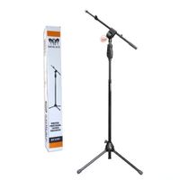 Pedestal Para Microfono Batblack BT-218BK Profesional Negro