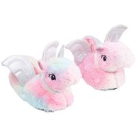 Pantuflas Animal Unicornio Niña EUREKA