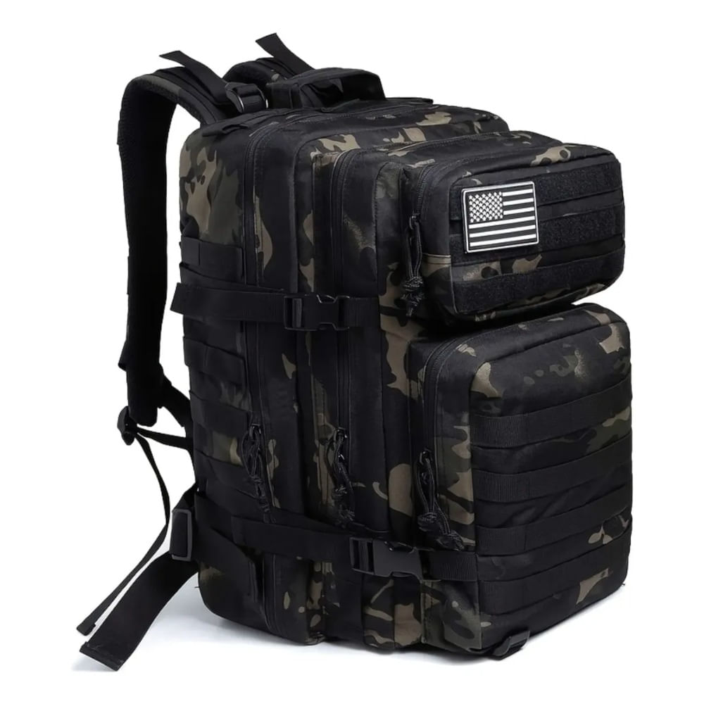 Mochila Hombre Militar Impermeable Táctico Laptop Usb Audio
