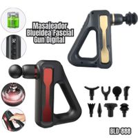 Masajeador BlueIdea Fascial Gun Digital BLD-888