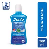 Enjuague Bucal DENTO Menta Glacial Frasco 980ml