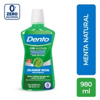 Enjuague Bucal DENTO Menta Natural Frasco 980ml