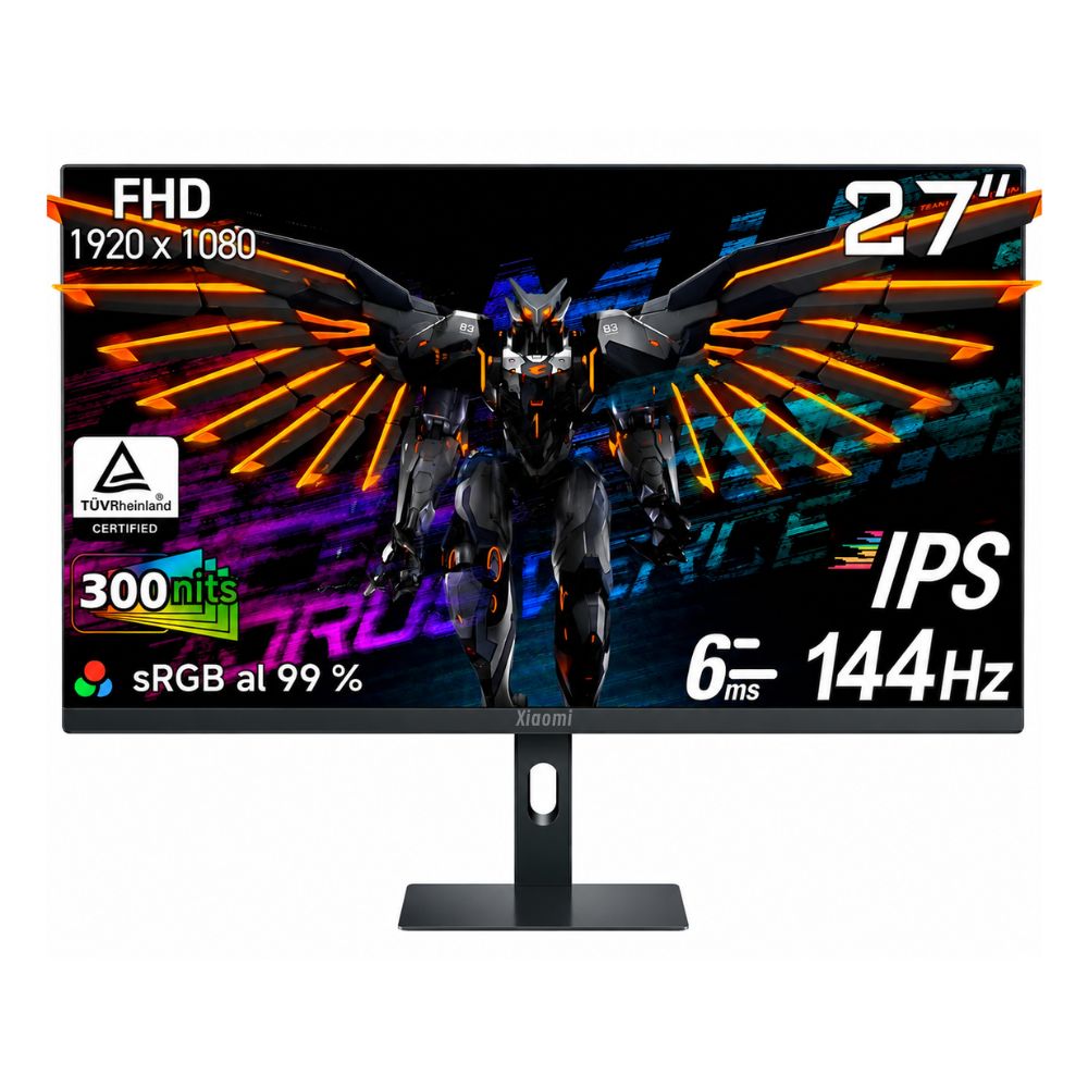 Monitor Xiaomi A27I 2026 Full HD 1920 x 1080 IPS 144HZ 6ms 300nits
