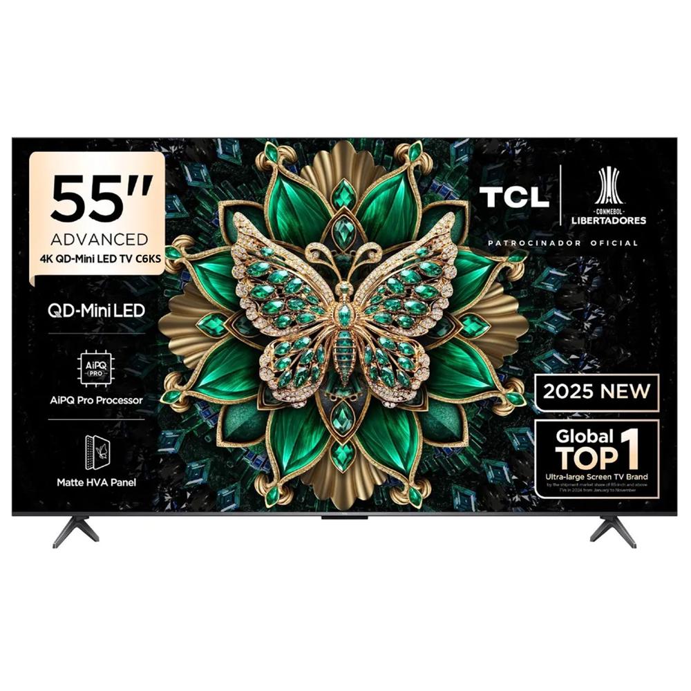 Televisor TCL 55 QD Miniled 4K 55C6KS Google TV