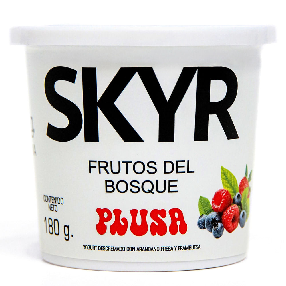 Yogurt Bebible PLUSA Frutos del Bosque Pote 180g