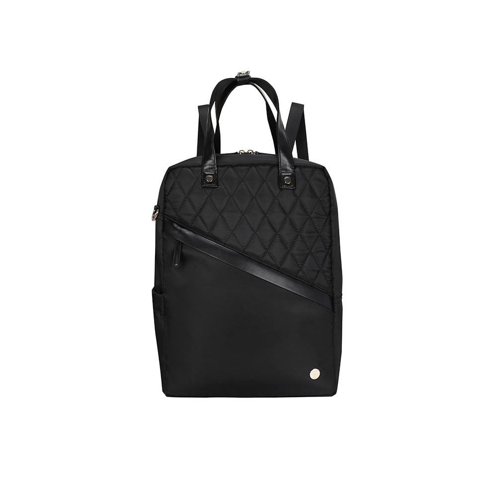 Mochila Teros Roseann II TE-9050BK para Notebooks de hasta 14.1 Pulg Color Black