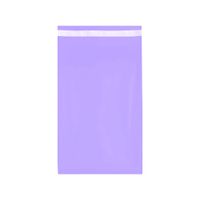 Bolsa para Envíos y Courier 25x38 cm Pack 100 Unidades Polietileno con Cierre Adhesivo Lila