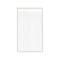Bolsa para Envíos y Courier 25x38 cm Pack 100 Unidades Polietileno con Cierre Adhesivo Blanco