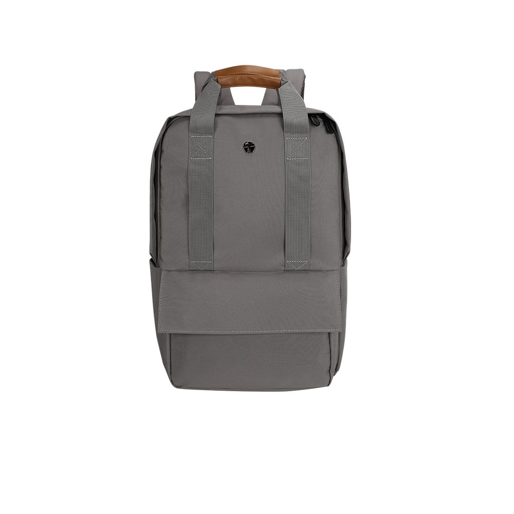 Mochila Teros City II TE-9033AG para Notebooks de hasta 15.6 Pulg Gris Ceniza