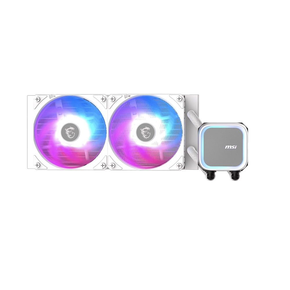 Refrigeración líquida MSI MAG CORELIQUID A13 240 WHITE Cantidad de ventiladores 2