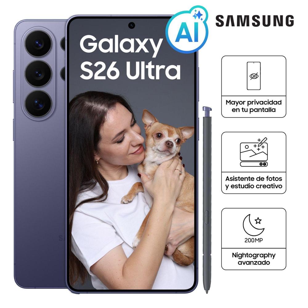 Celular Samsung Galaxy S26 Ultra 5G 12gb Ram - 512gb  - LILA