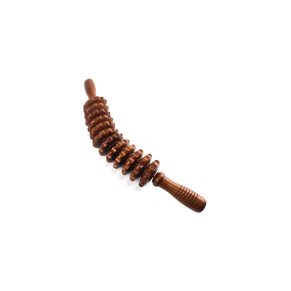 Rodillo Masajeador Marrón Relajante Corporal 30Gr