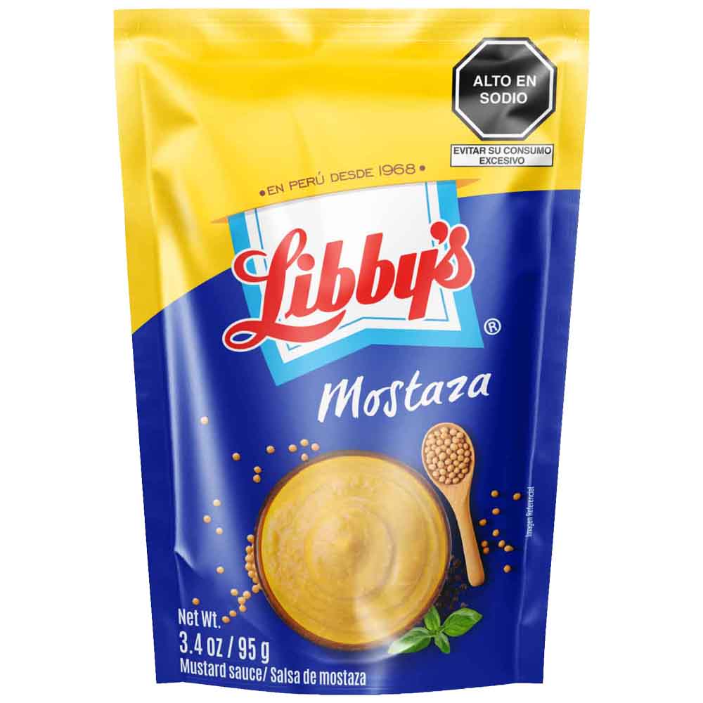 Mostaza LIBBY'S Base de semilla de mostaza Doypack 100Gr