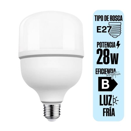 Foco LED E27 28W Orange High Power Luz Fría