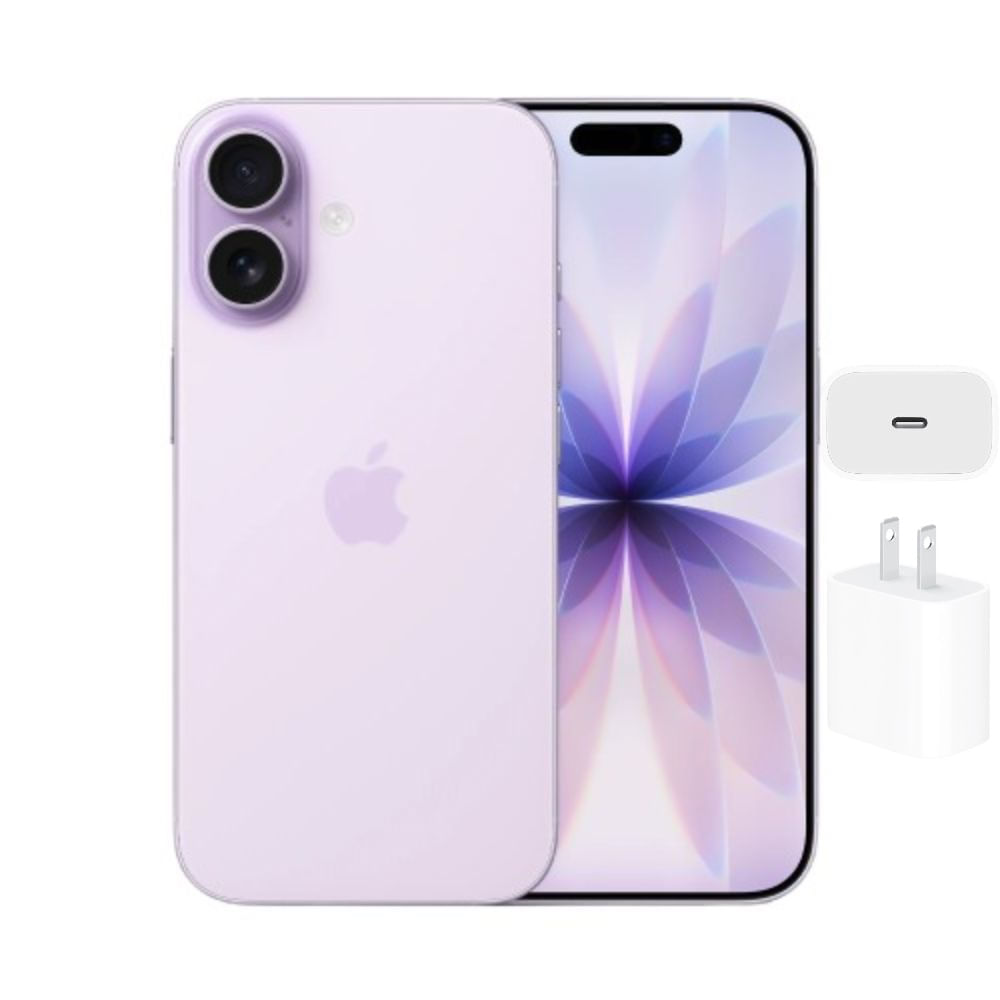 Celular Apple iPhone 17 256GB Chip 120Hz Lavender + Cargador 20w