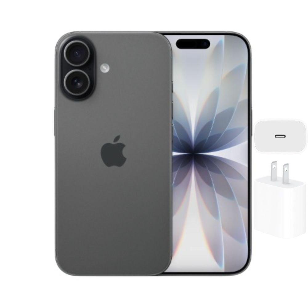 Celular Apple iPhone 17 256GB Chip 120Hz Black + Cargador 20w