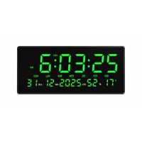 Reloj Digital LED Gigante Multifuncional Calendario Temperatura Humedad Luz K3198