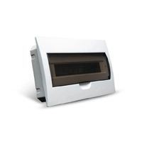 TABLERO DE 12 POLOS EMPOTRADO PVC