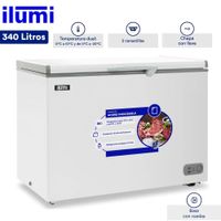 Congelador con Tina de Acero Inoxidable de 340 Litros TFI-3400WH Blanco